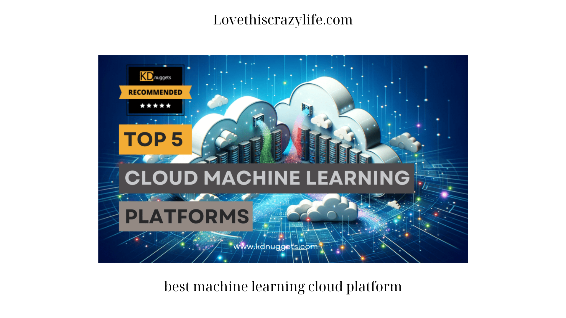 best machine learning cloud platform